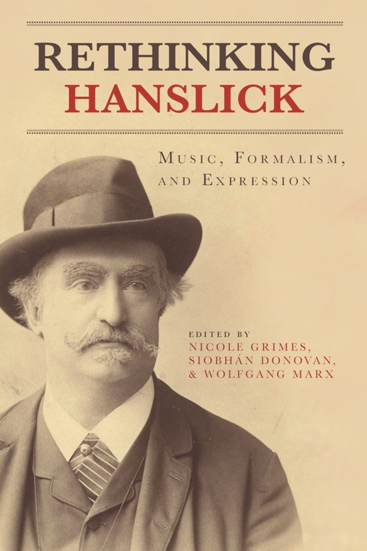 Cover image for Rethinking Hanslick ISBN 9781580465229
