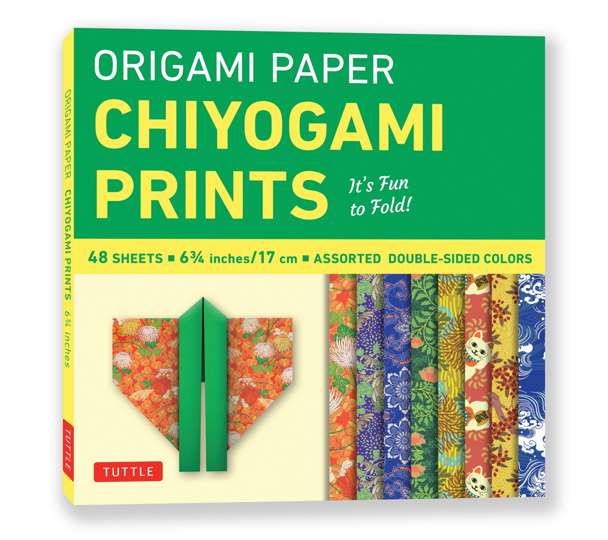 Cover image for Origami Paper - Chiyogami Prints - 6 3/4" - 48 Sheets ISBN 9780804847162