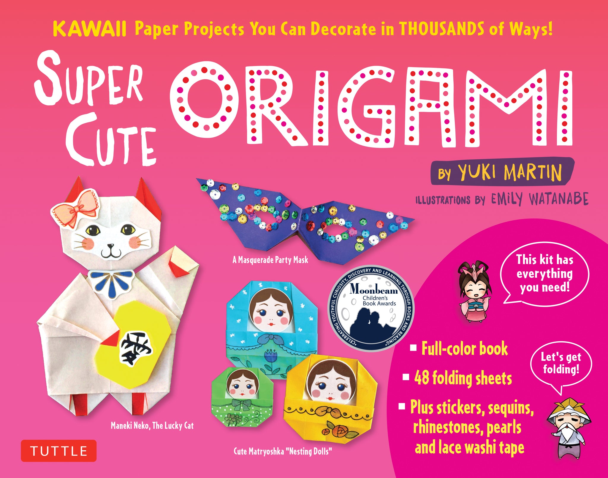 Cover image for Super Cute Origami Kit ISBN 9780804857970