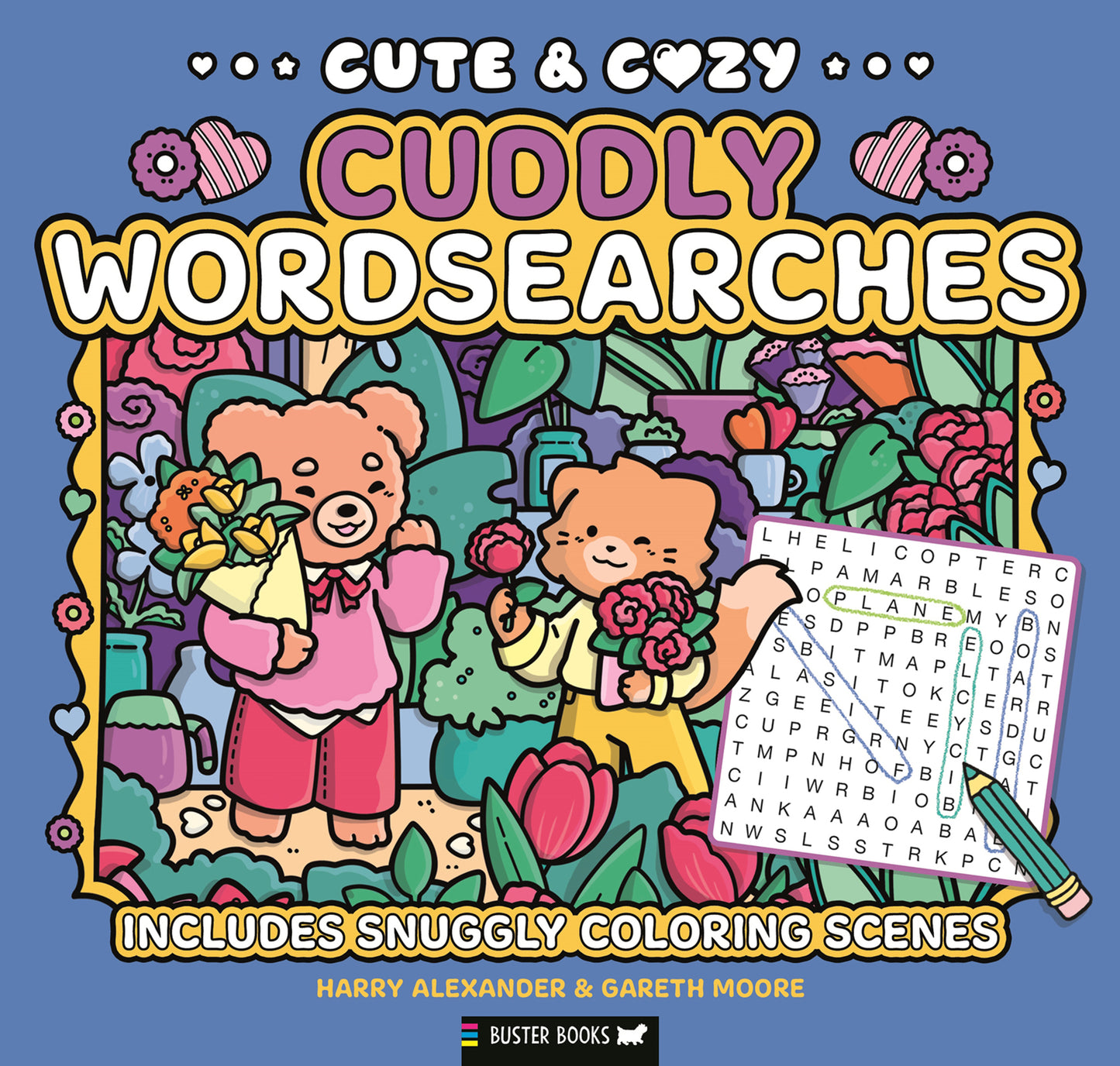 Cute & Cozy: Cuddly Wordsearches