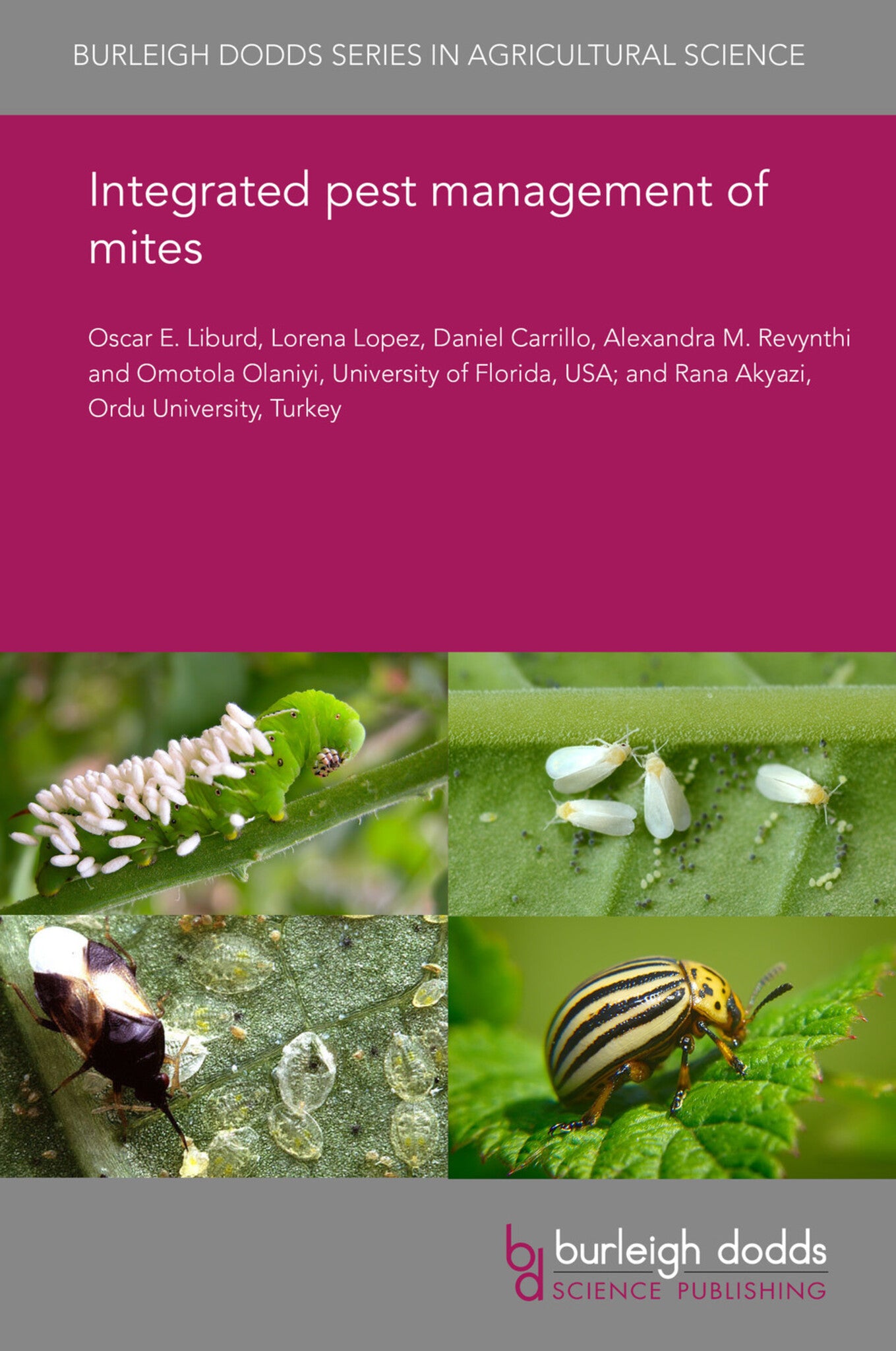 Cover image for Integrated pest management of mites ISBN 9781838799595