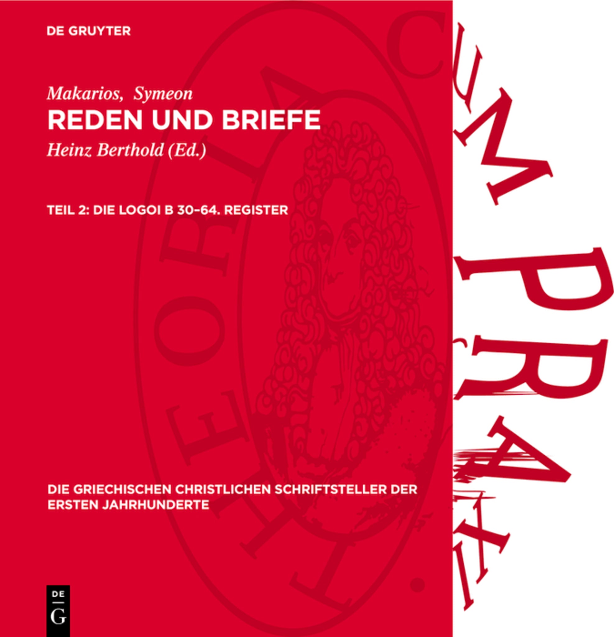 Die Logoi B 30–64. Register