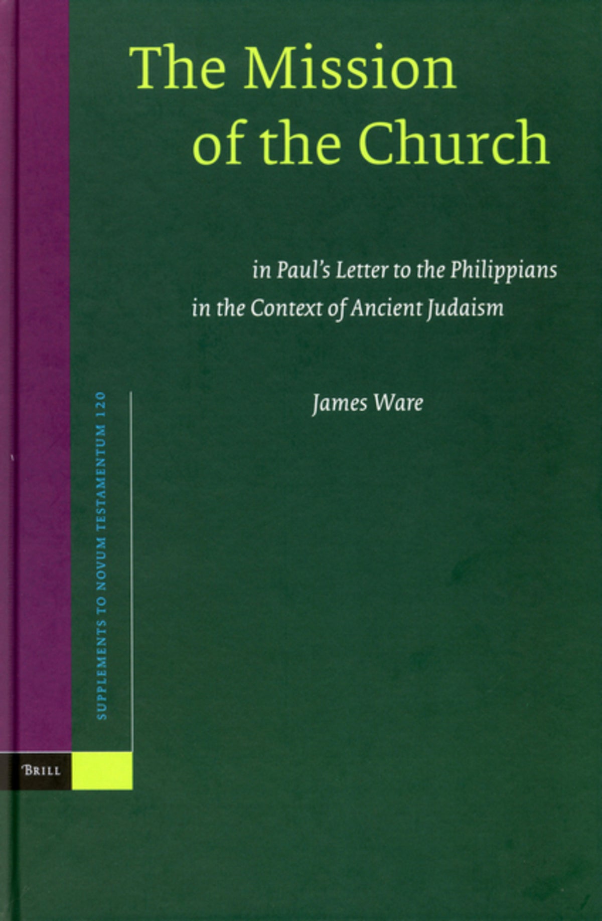 Cover image for The Mission of the Church ISBN 9789004146419