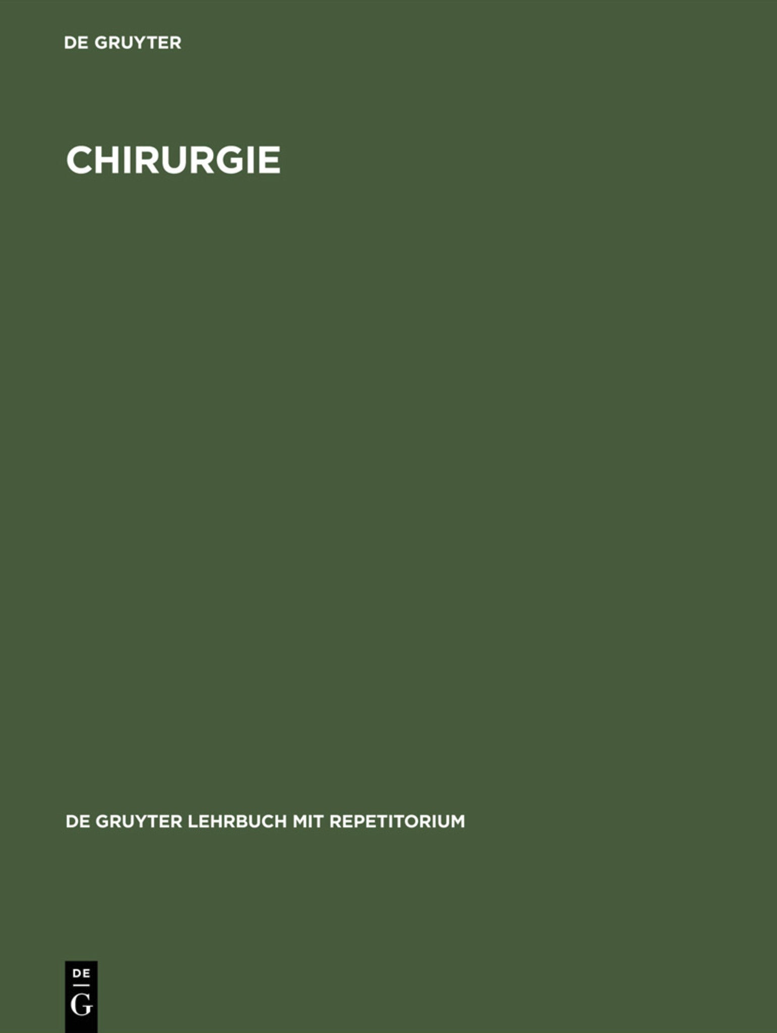 Chirurgie