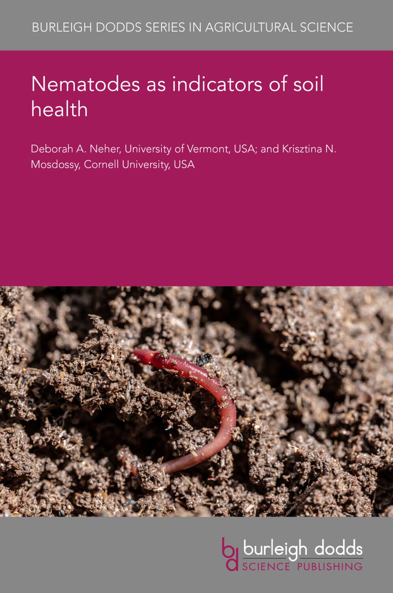 Cover image for Nematodes as indicators of soil health ISBN 9781835456286