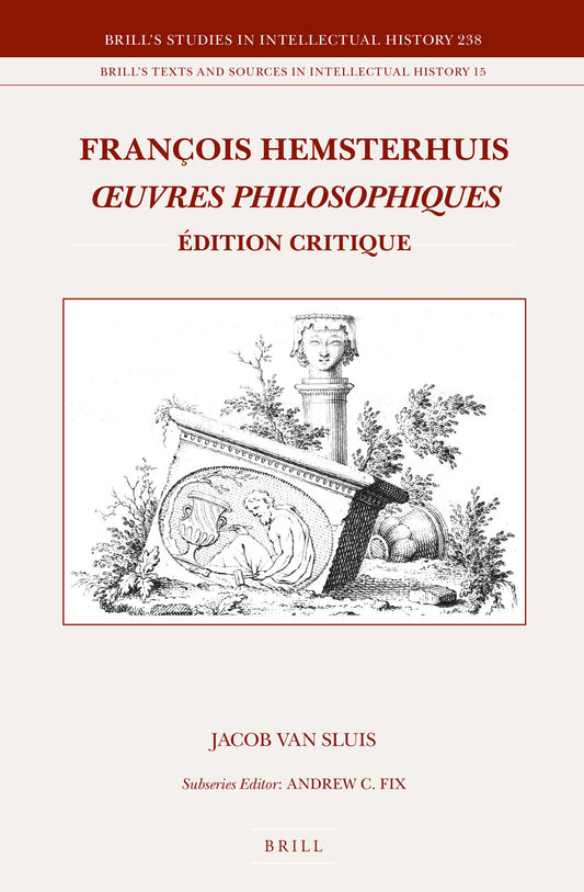 François Hemsterhuis, Œuvres philosophiques