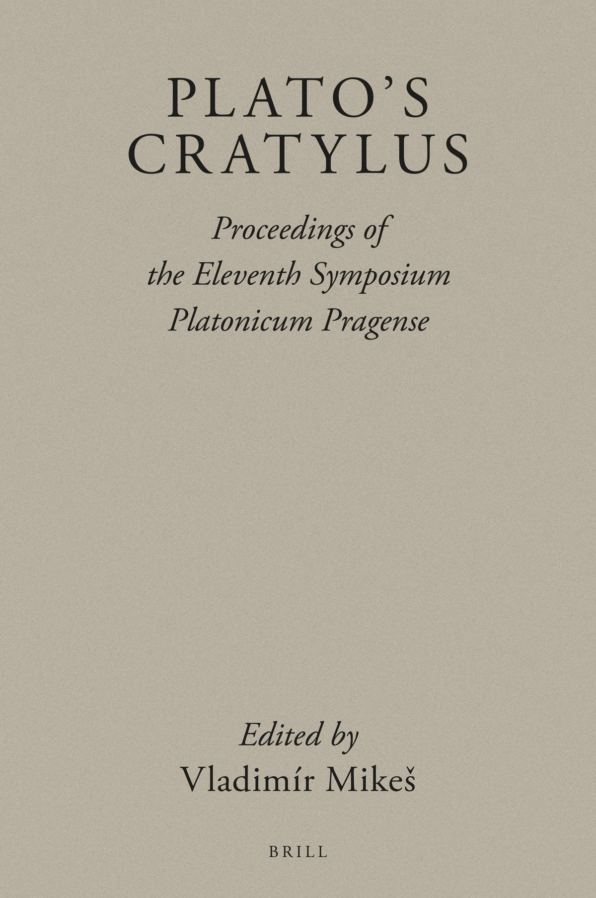 Plato’s Cratylus
