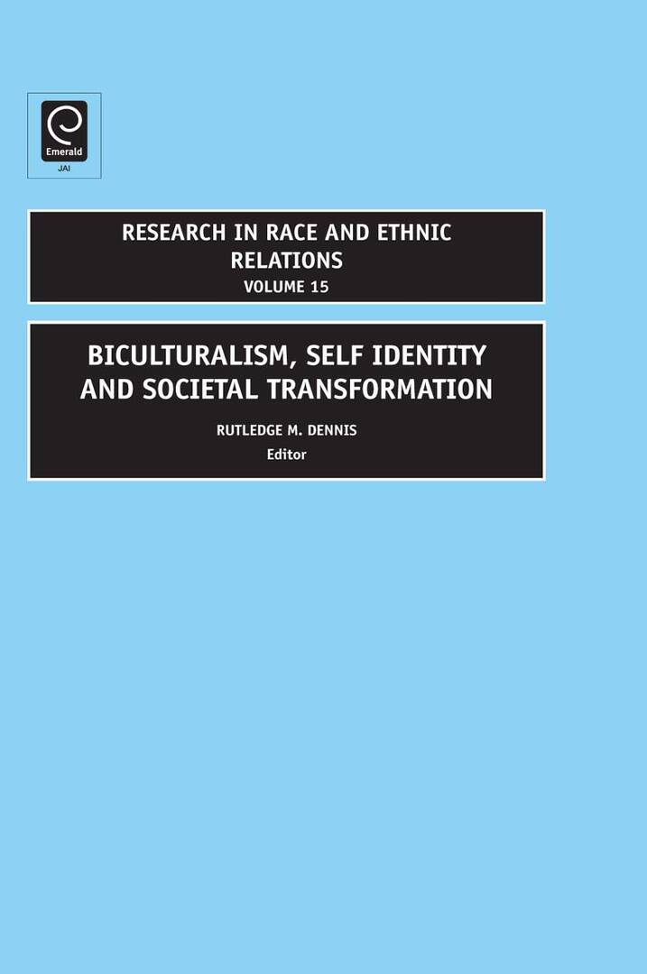 Cover image for Biculturalism, Self Indentity and Societal Development ISBN 9780762314096