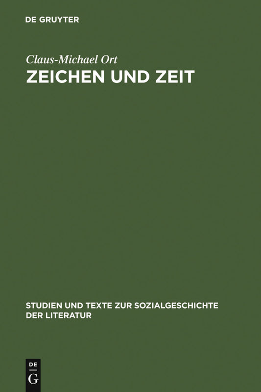 Zeichen und Zeit