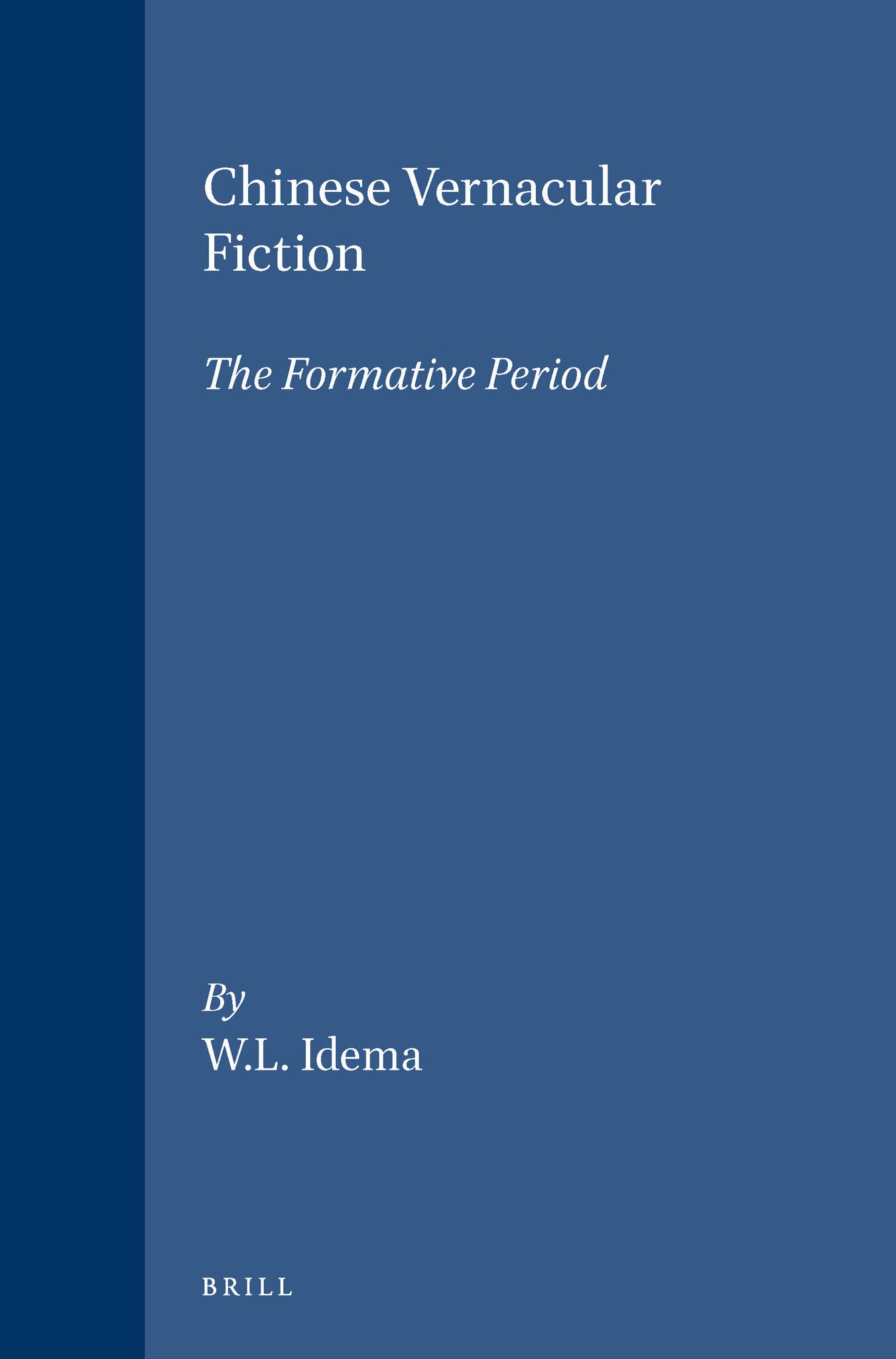 Chinese Vernacular Fiction