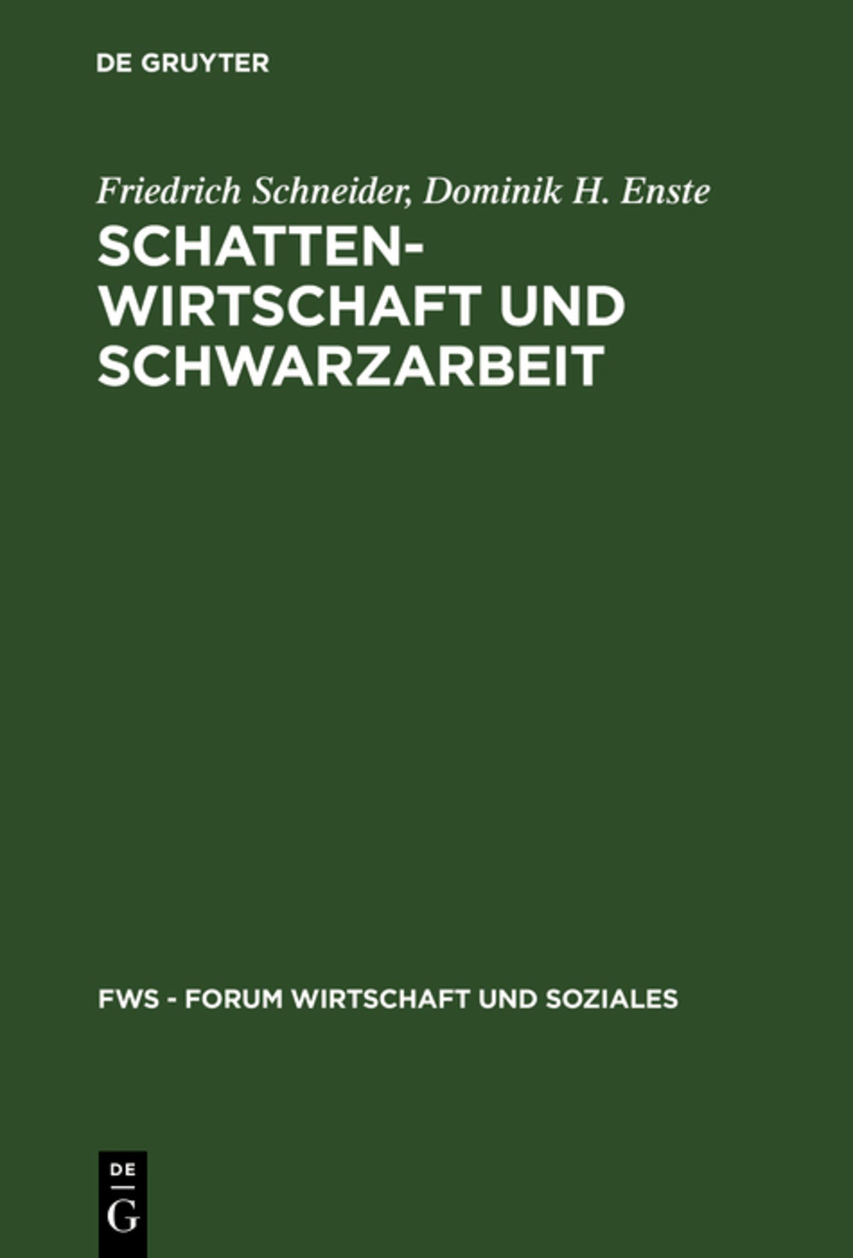 Cover image for Schattenwirtschaft und Schwarzarbeit ISBN 9783486253573