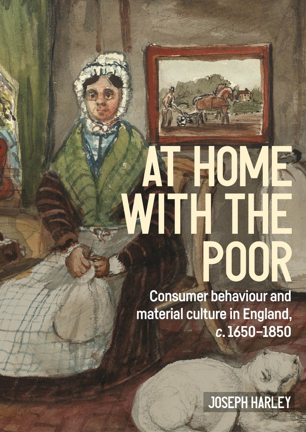 Cover image for At home with the poor ISBN 9781526194749