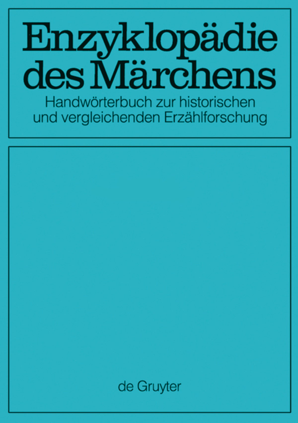 Enzyklopädie des Märchens [7-15]