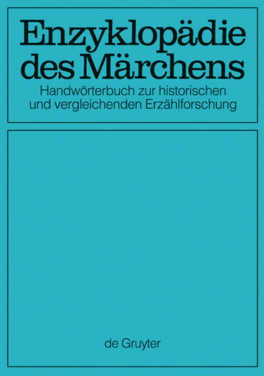 Enzyklopädie des Märchens [7-15]