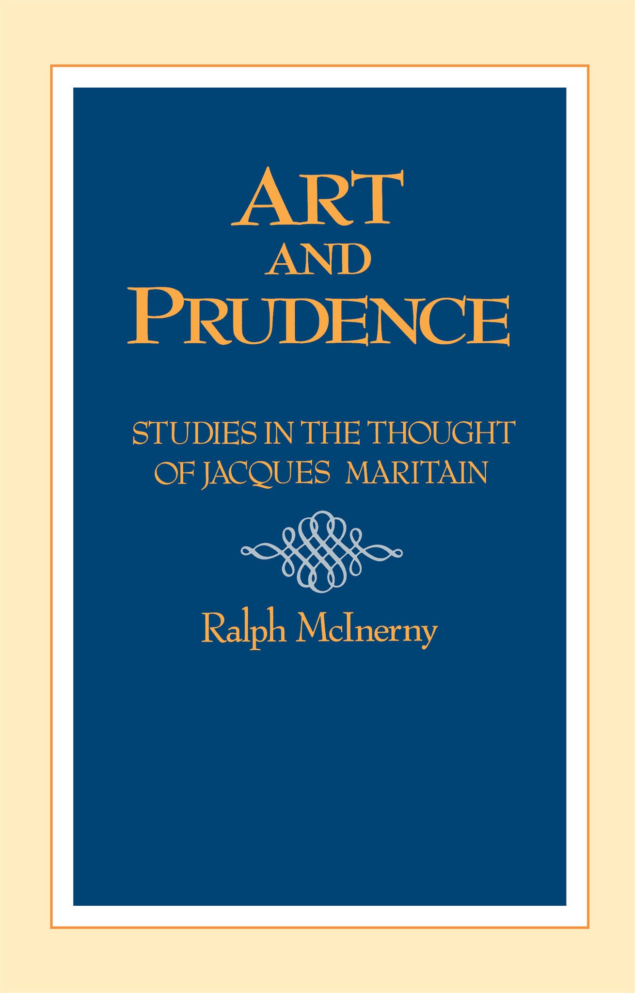 Cover image for Art and Prudence ISBN 9780268006204
