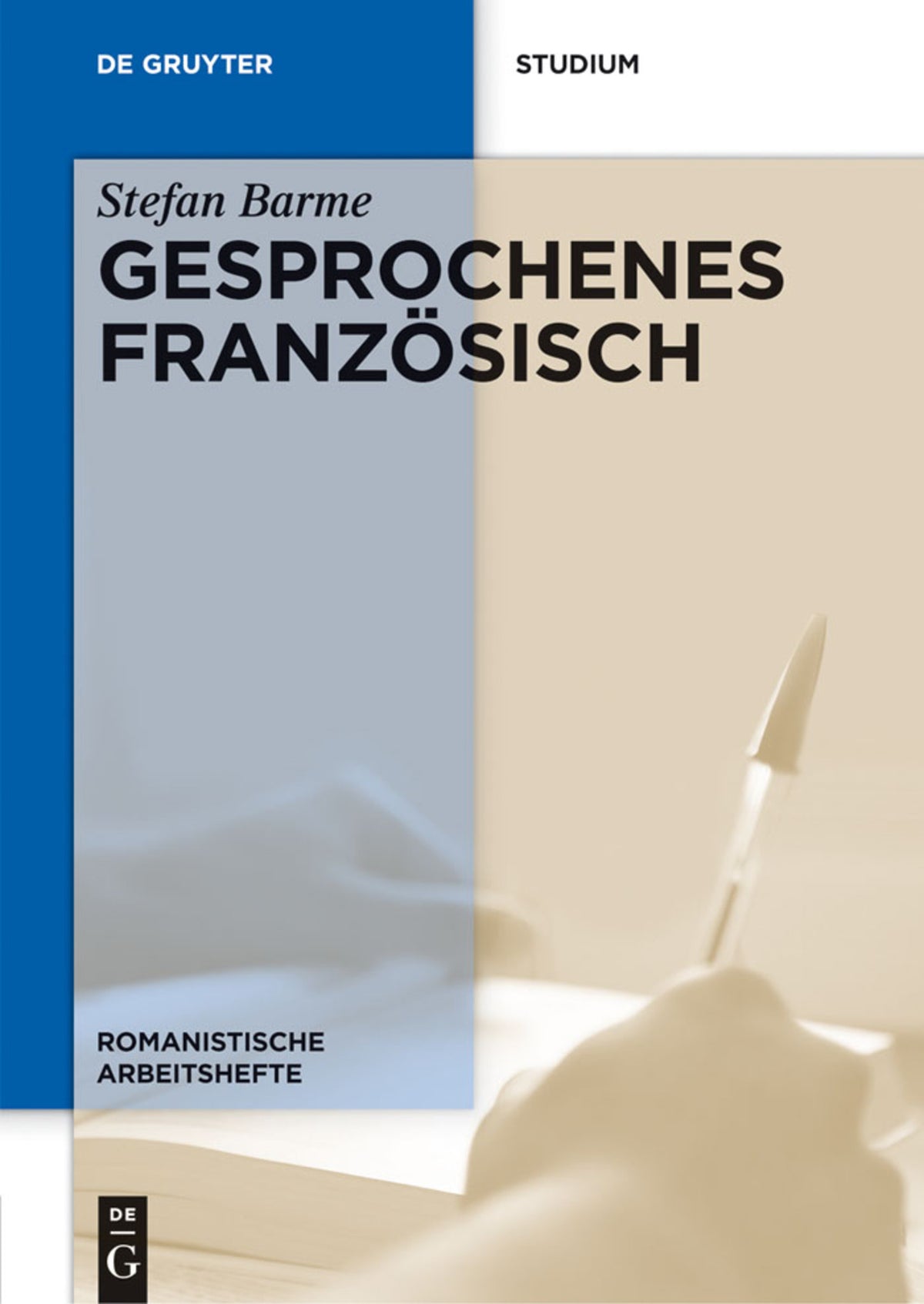 Cover image for Gesprochenes Französisch ISBN 9783110274721