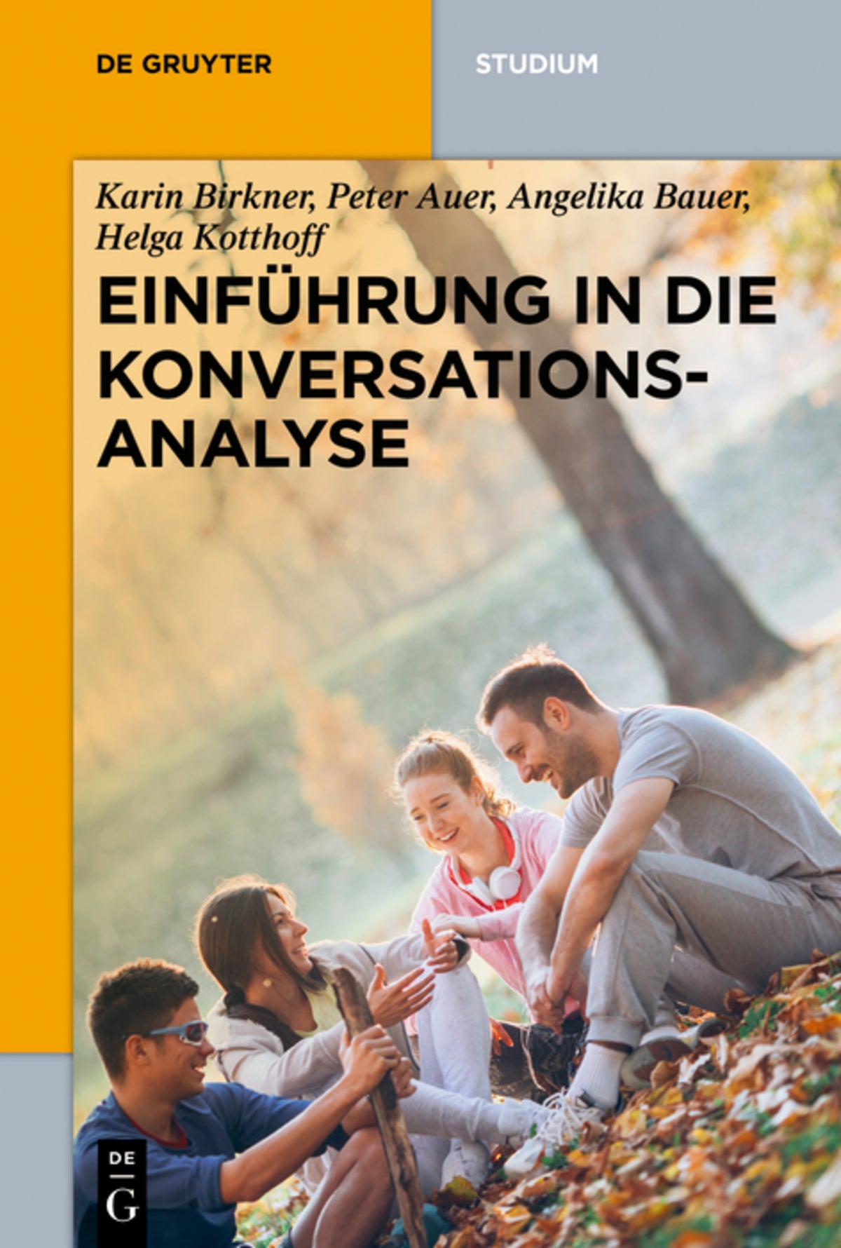 Cover image for Einführung in die Konversationsanalyse ISBN 9783110196122