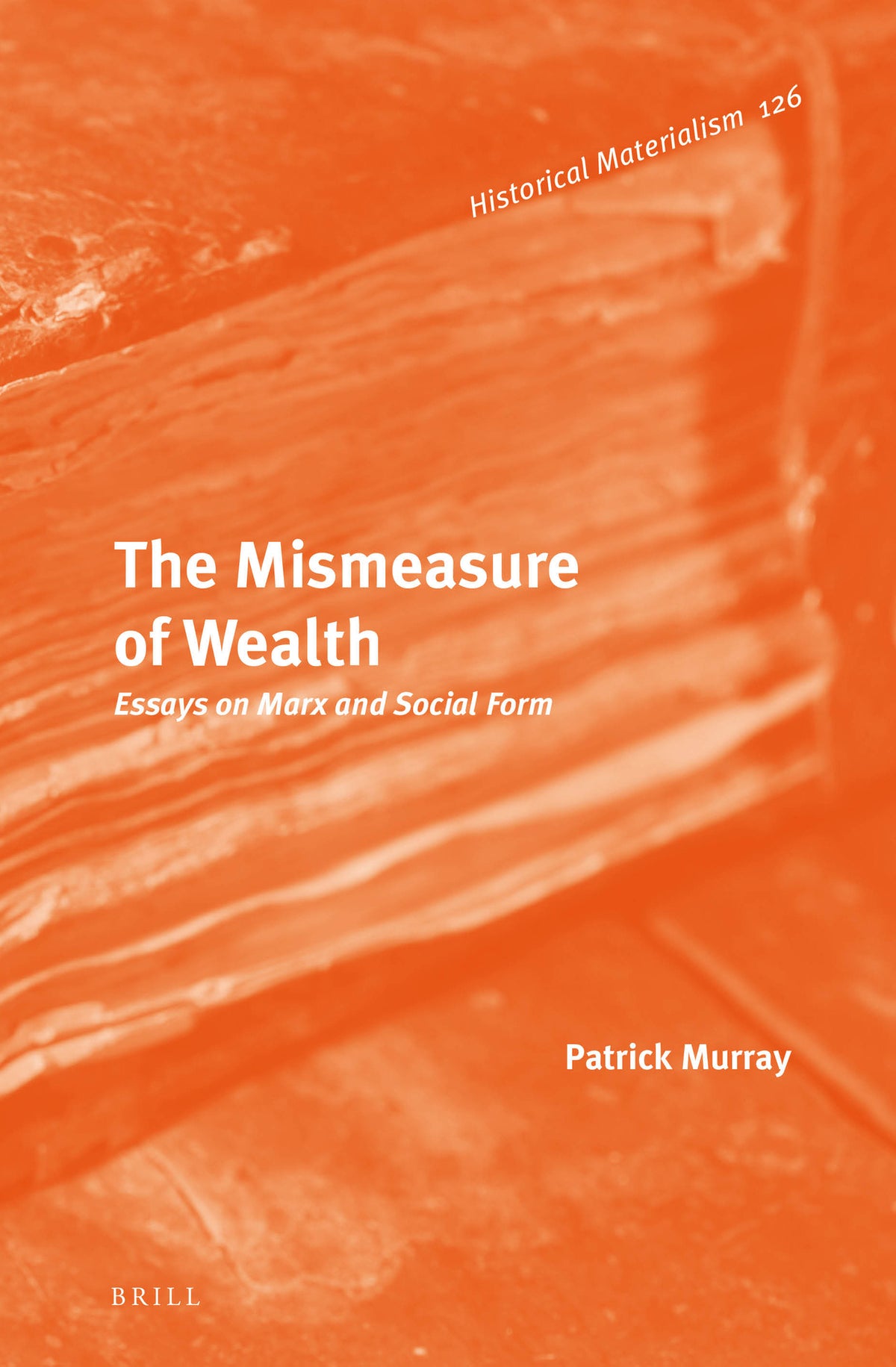 Cover image for The Mismeasure of Wealth ISBN 9789004231016