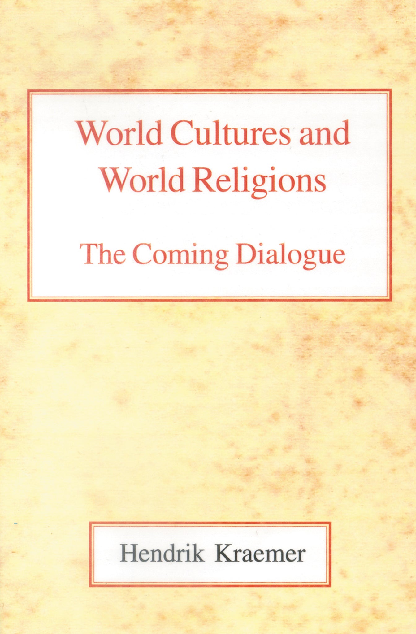 World Cultures and World Religions
