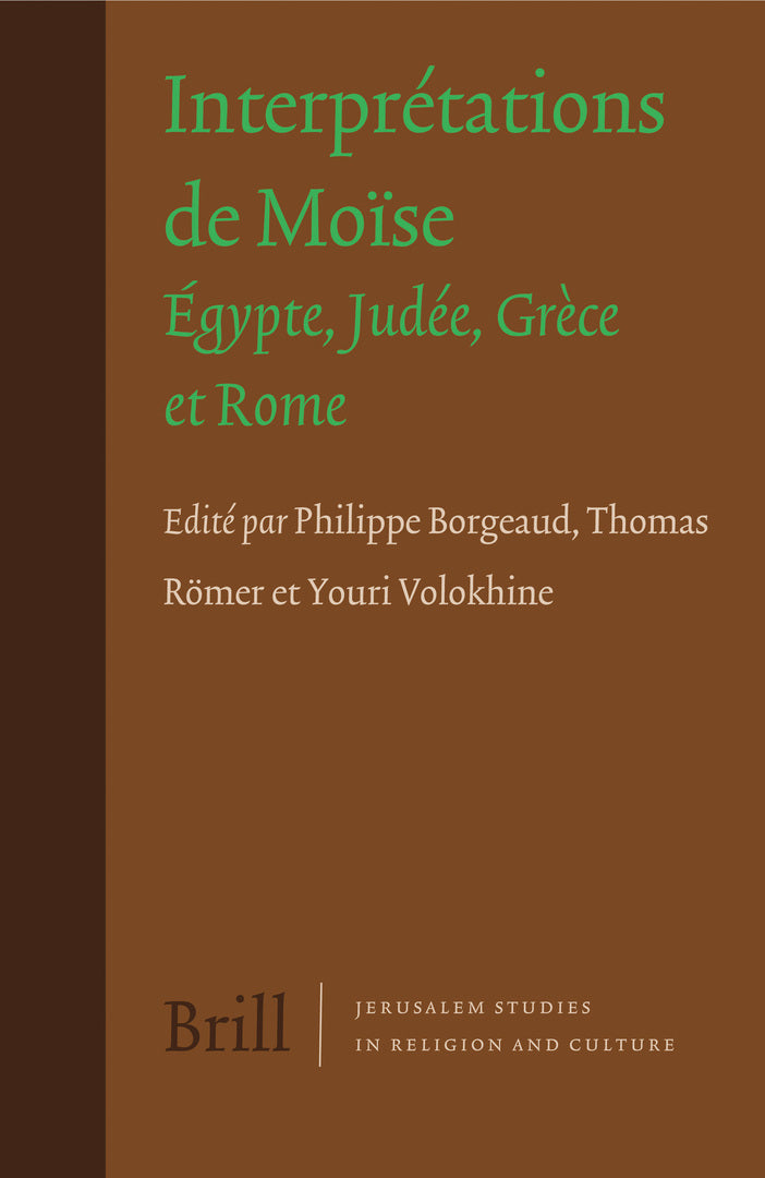 Cover image for Interprétations de Moïse ISBN 9789004179530