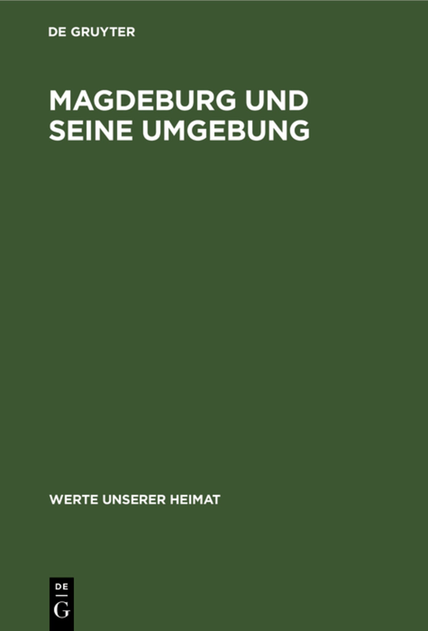 Magdeburg und seine Umgebung