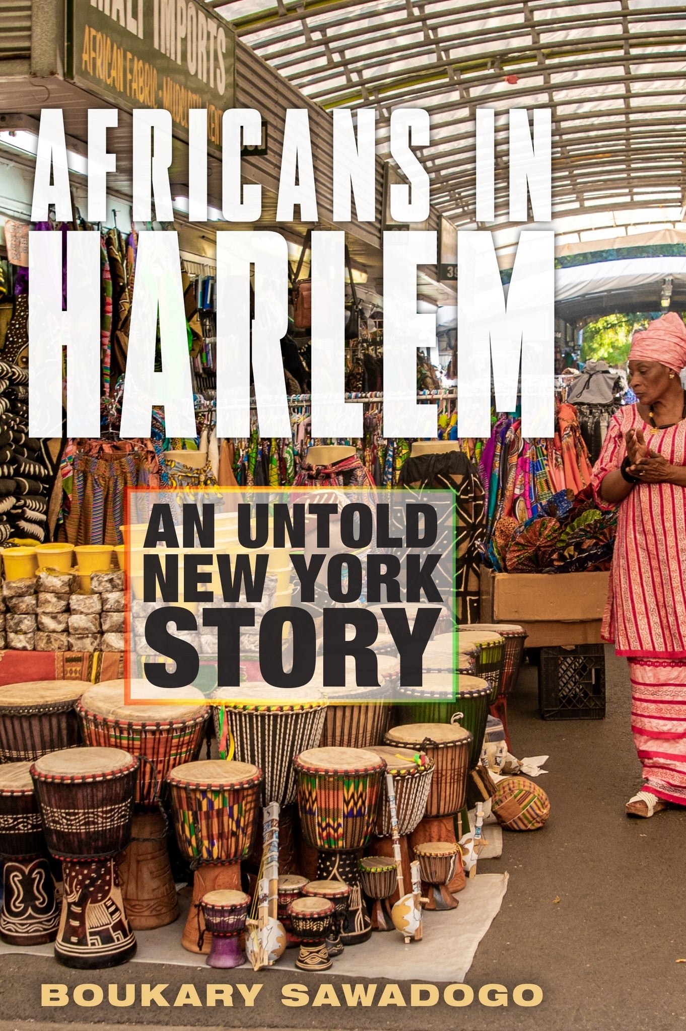 Cover image for Africans in Harlem ISBN 9781531515973
