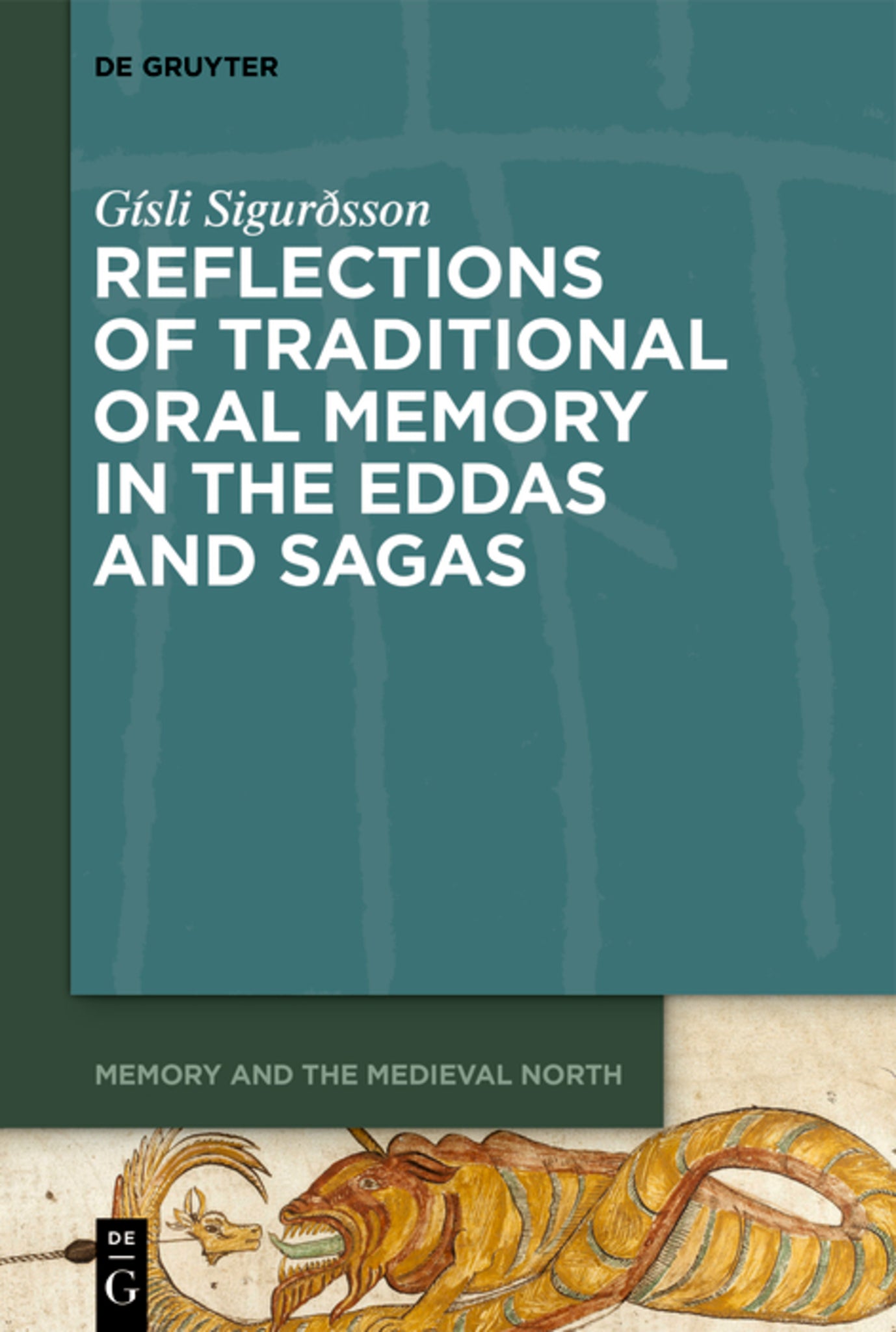 Cover image for Reflections of Traditional Oral Memory in the Eddas and Sagas ISBN 9783112248485