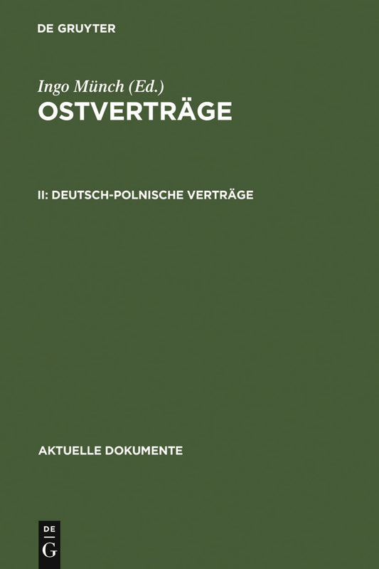 Deutsch-polnische Verträge