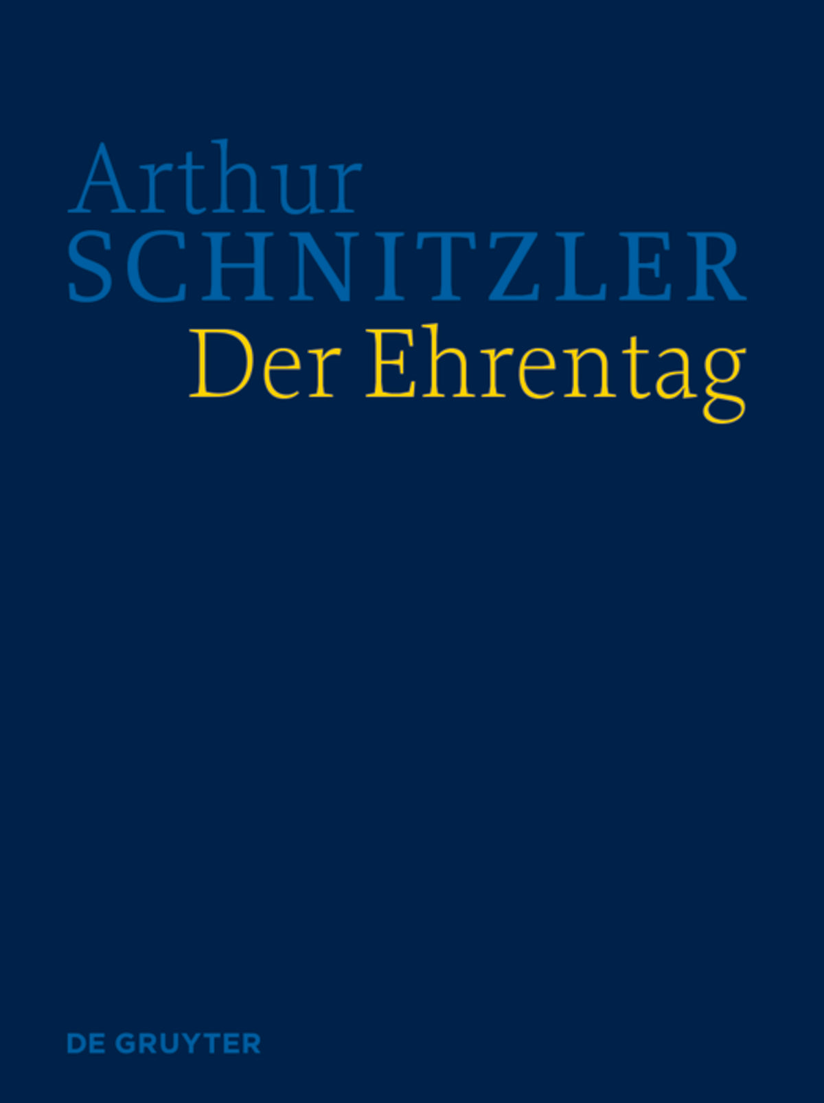 Der Ehrentag
