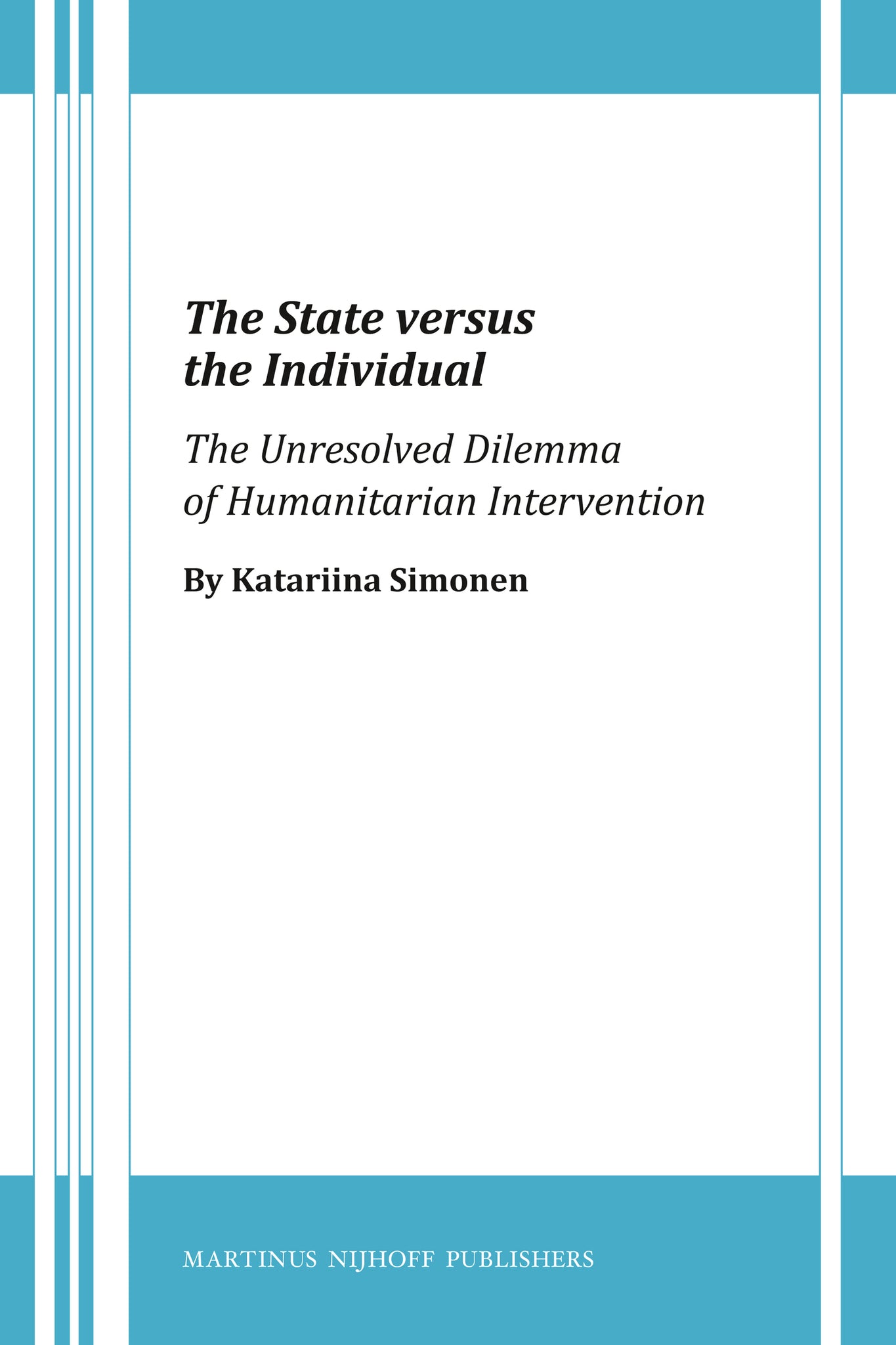 The State versus the Individual