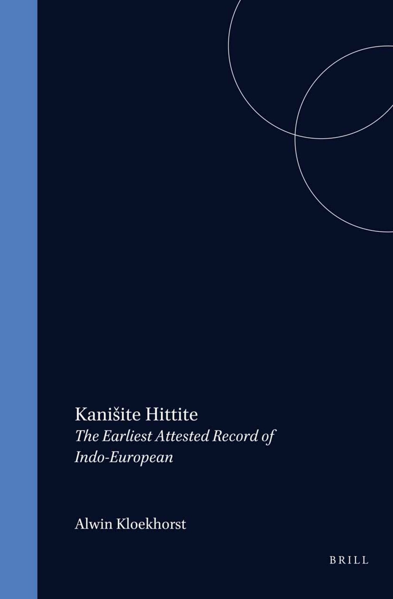 Cover image for Kanišite Hittite ISBN 9789004397910