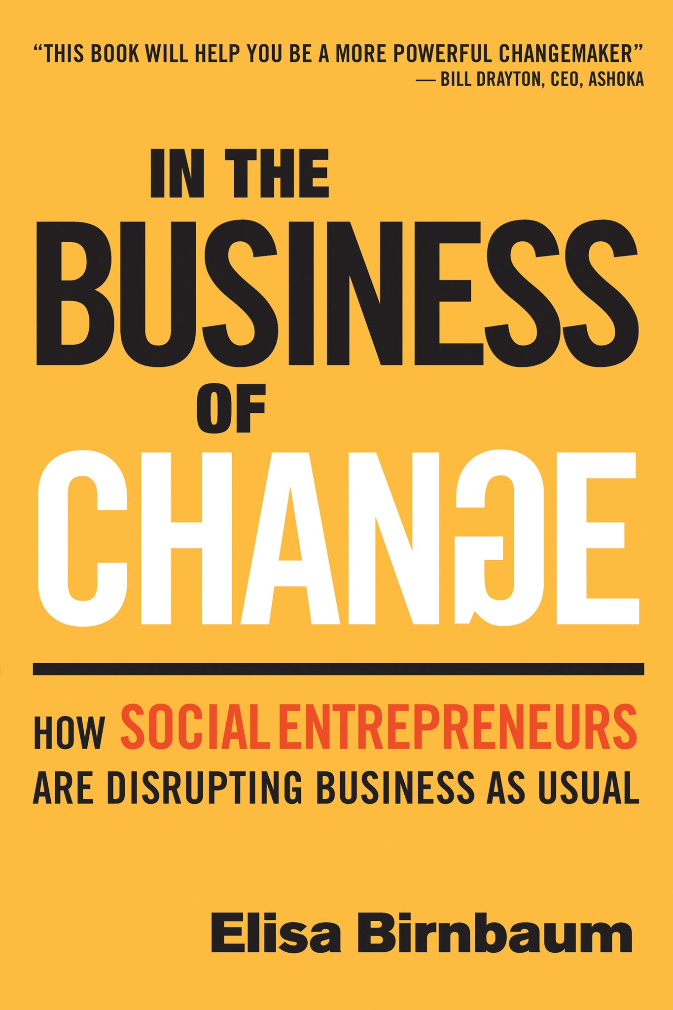 Cover image for In the Business of Change ISBN 9781771422598