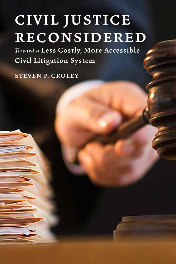 Cover image for Civil Justice Reconsidered ISBN 9781479855001