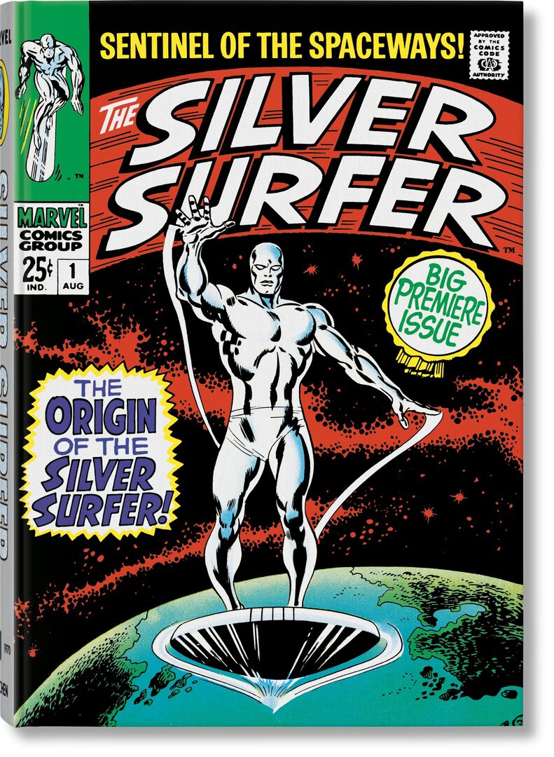 Cover image for Marvel Comics Library. Silver Surfer. 1968–1970 ISBN 9783836591560