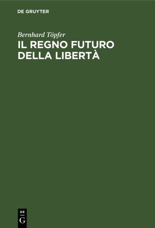 Il regno futuro della libertà