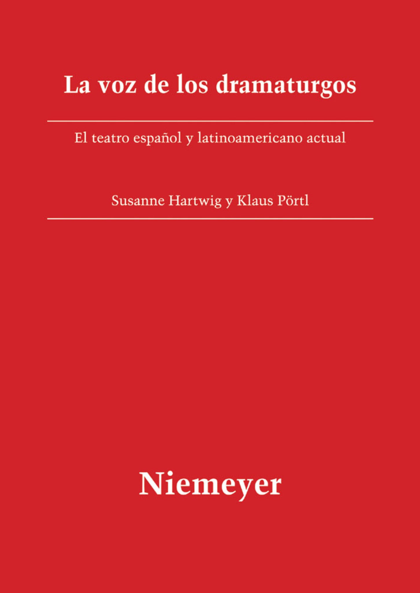 La voz de los dramaturgos