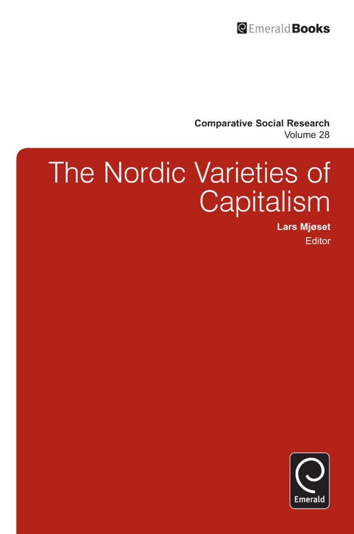 Cover image for The Nordic Varieties of Capitalism ISBN 9780857247773