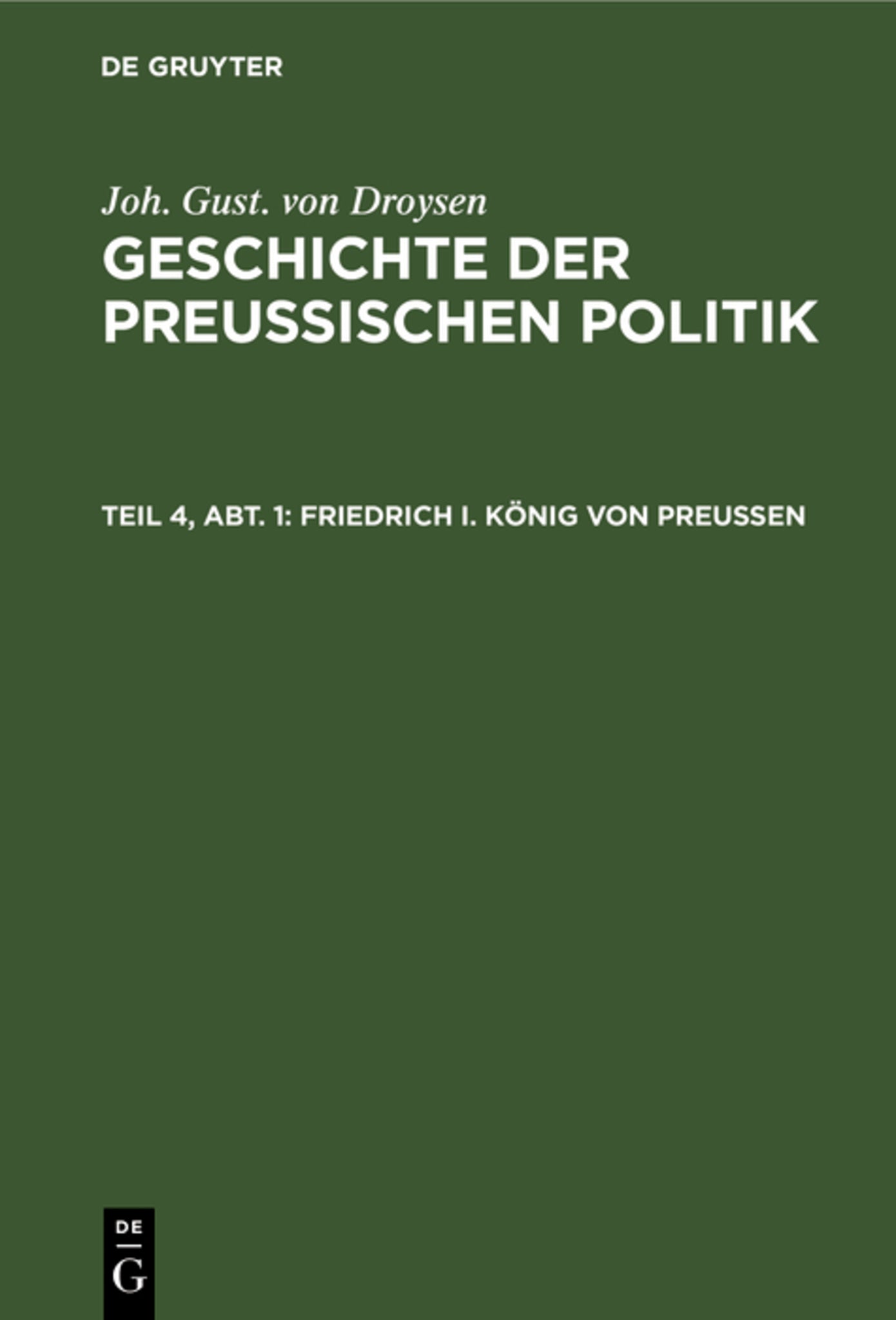 Friedrich I. König von Preußen