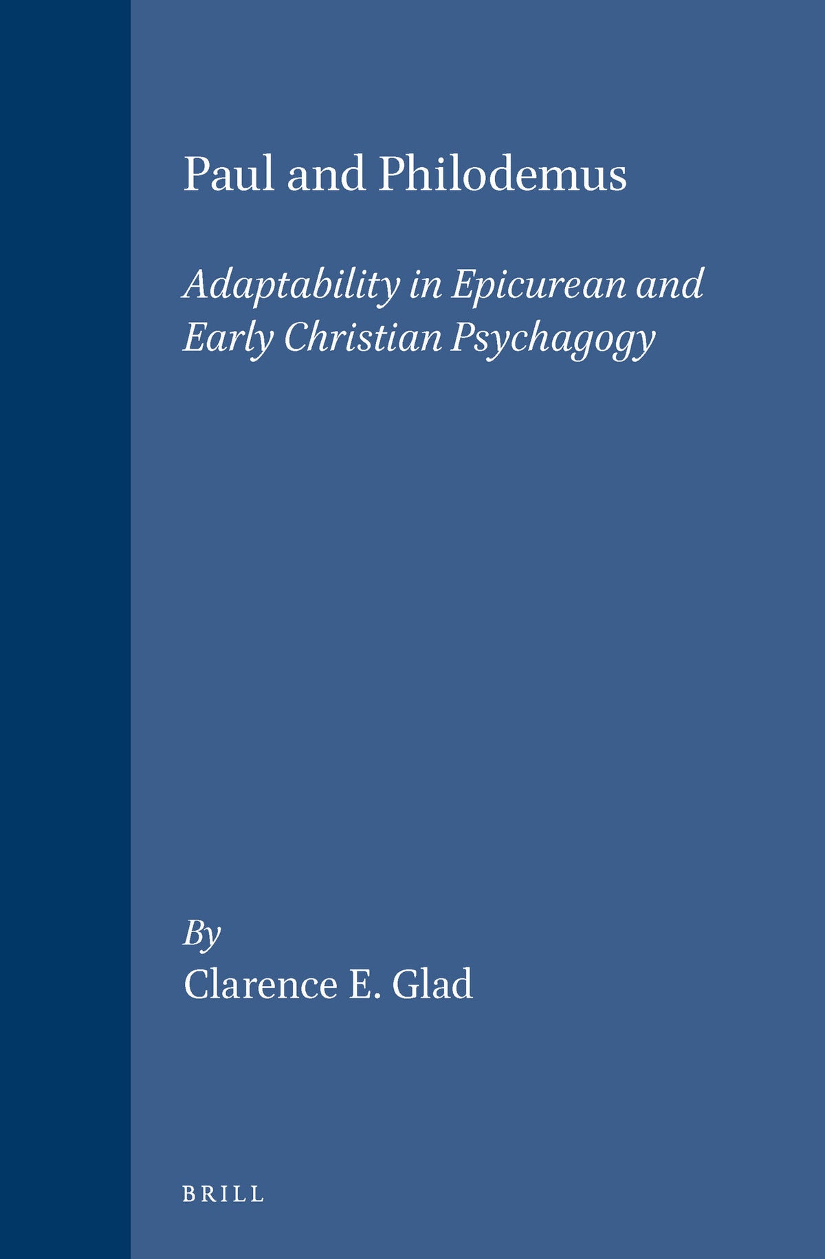 Cover image for Paul and Philodemus ISBN 9789004100671