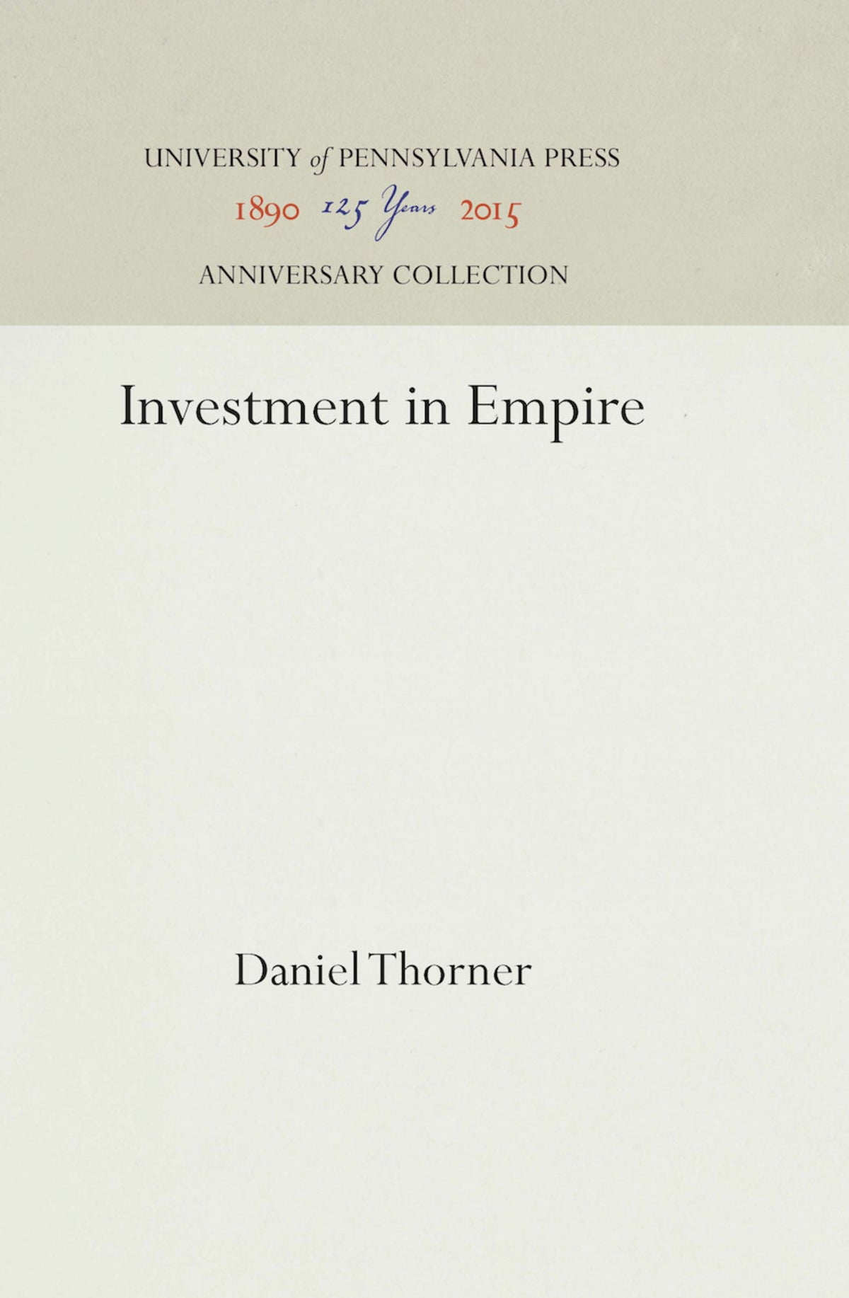Investment in Empire