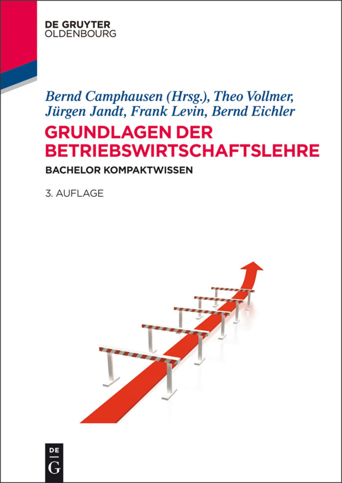 Cover image for Grundlagen der Betriebswirtschaftslehre ISBN 9783110354911