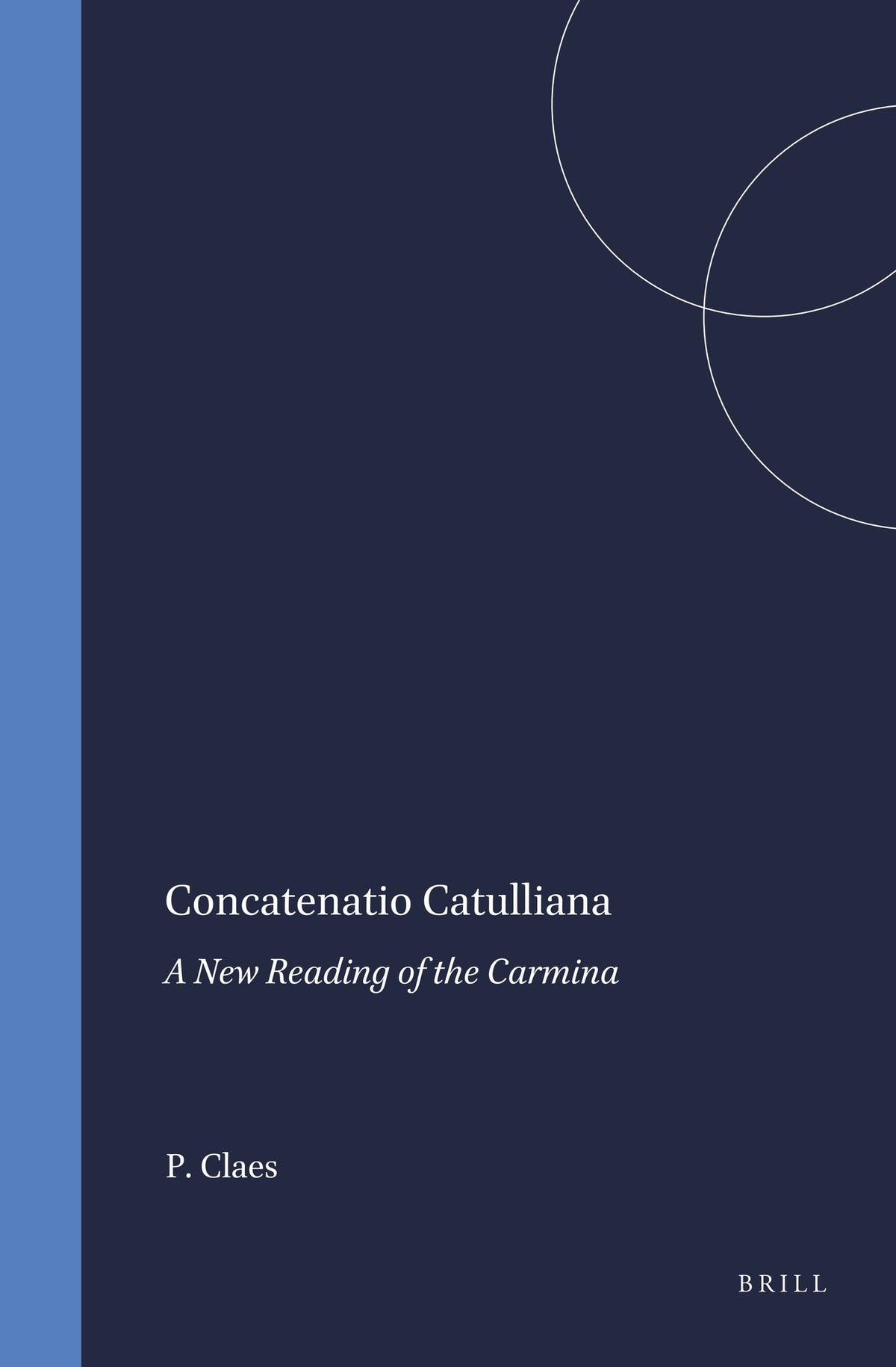 Cover image for Concatenatio Catulliana ISBN 9789050632881