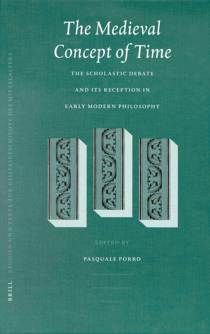 Cover image for The Medieval Concept of Time ISBN 9789004122079