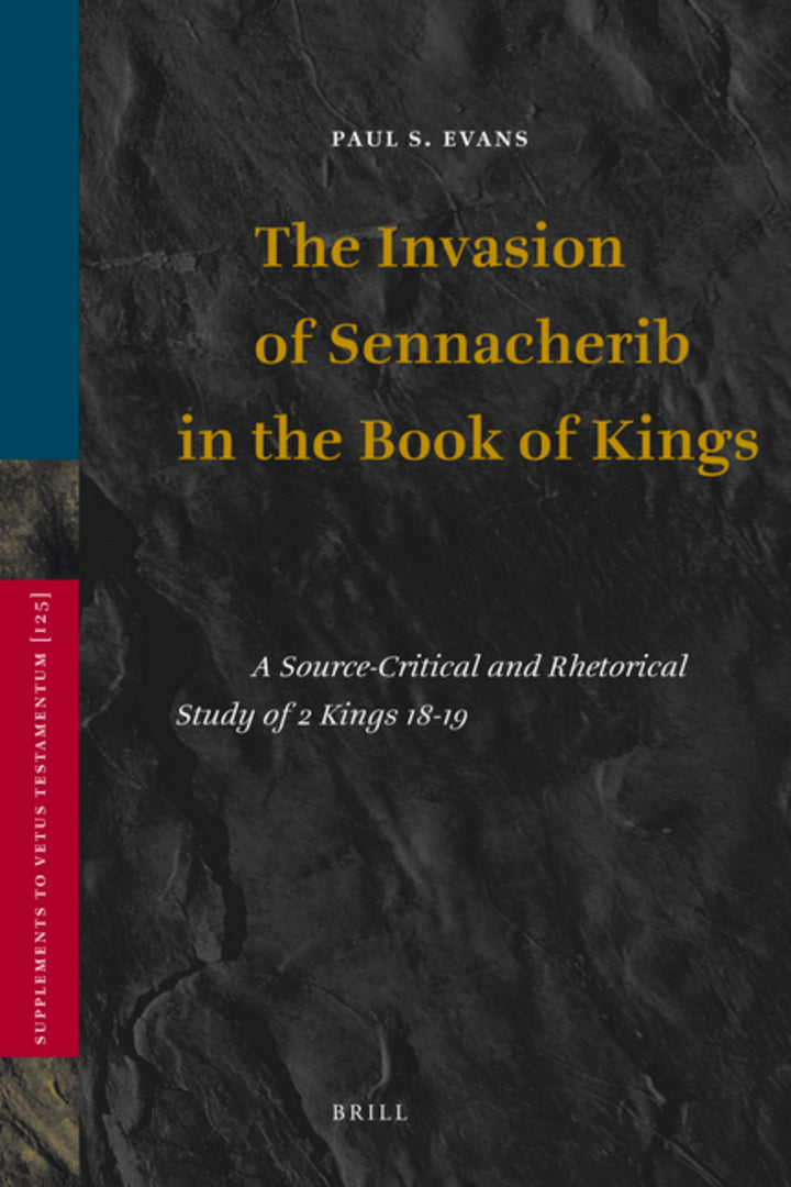 Cover image for The Invasion of Sennacherib in the Book of Kings ISBN 9789004175969
