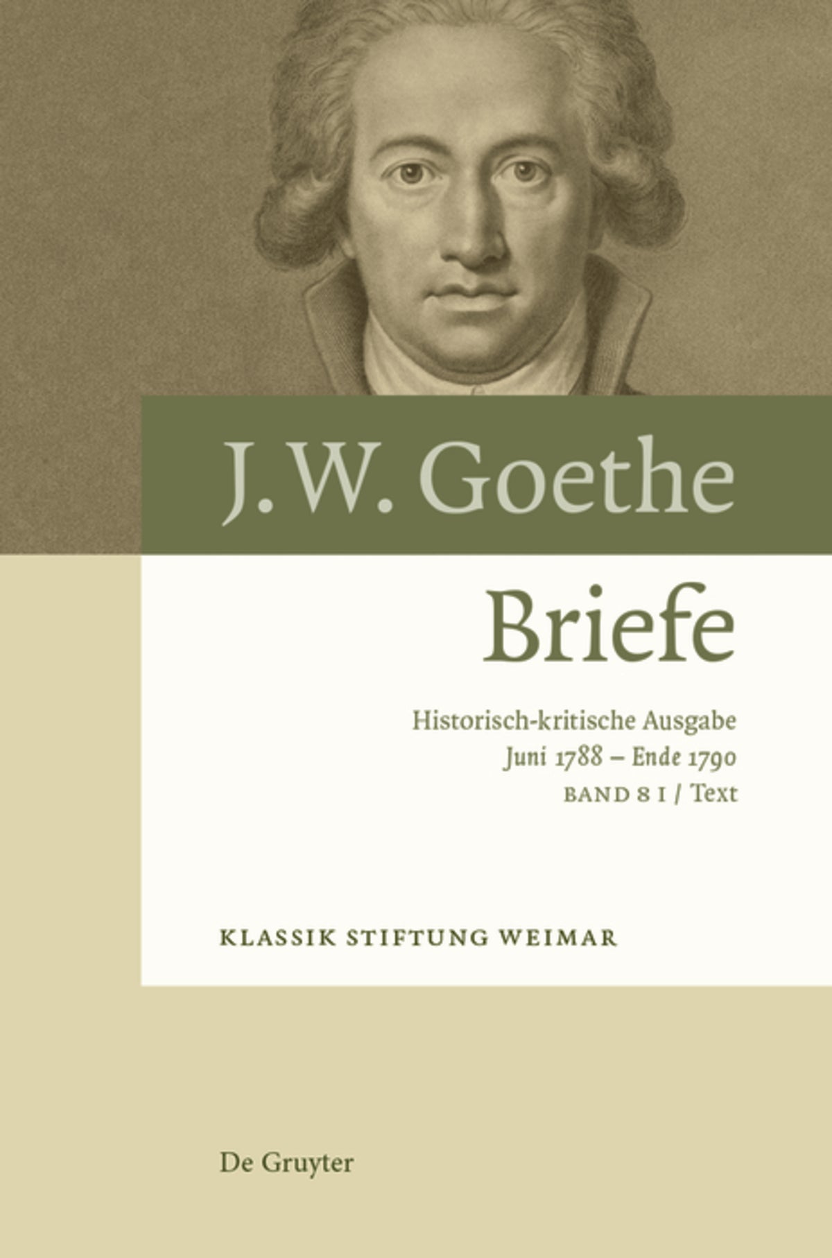 Briefe 20. Juni 1788 – Ende 1790