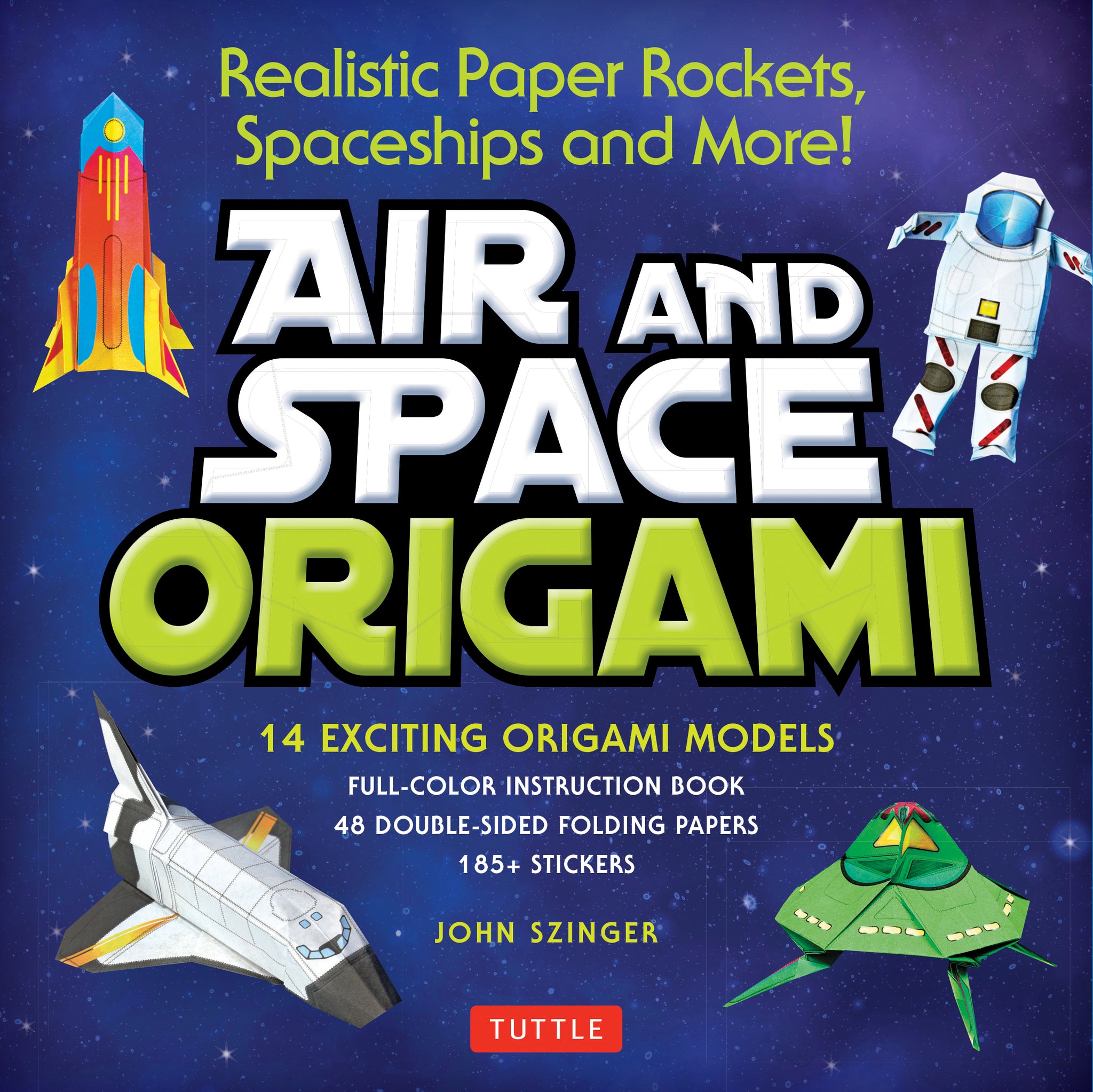 Cover image for Air and Space Origami Kit ISBN 9780804849241