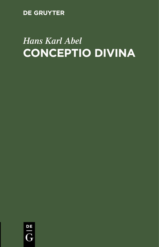 Conceptio divina