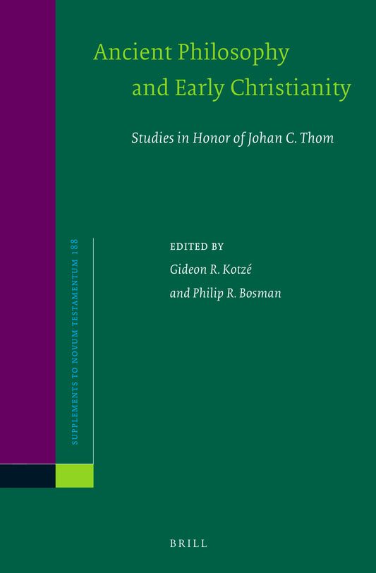 Ancient Philosophy and Early Christianity