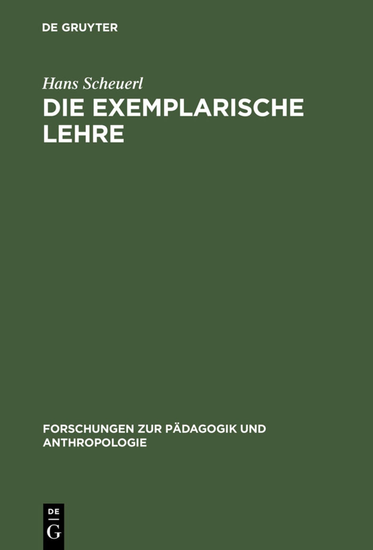 Die exemplarische Lehre