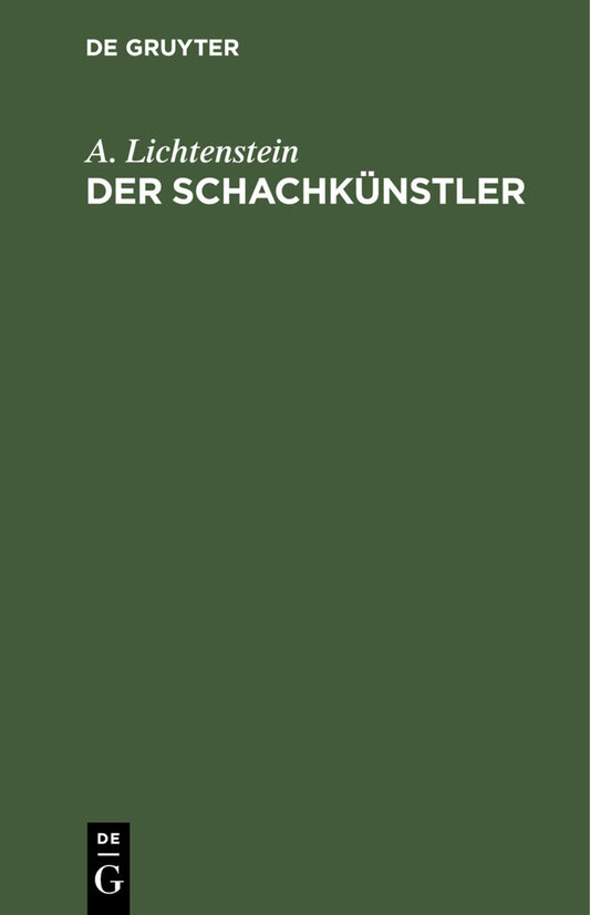 Der Schachkünstler